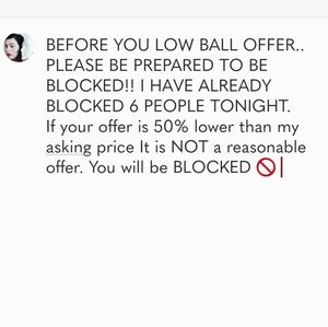 REASONABLE offers welcome!! 😊 thank you 😊